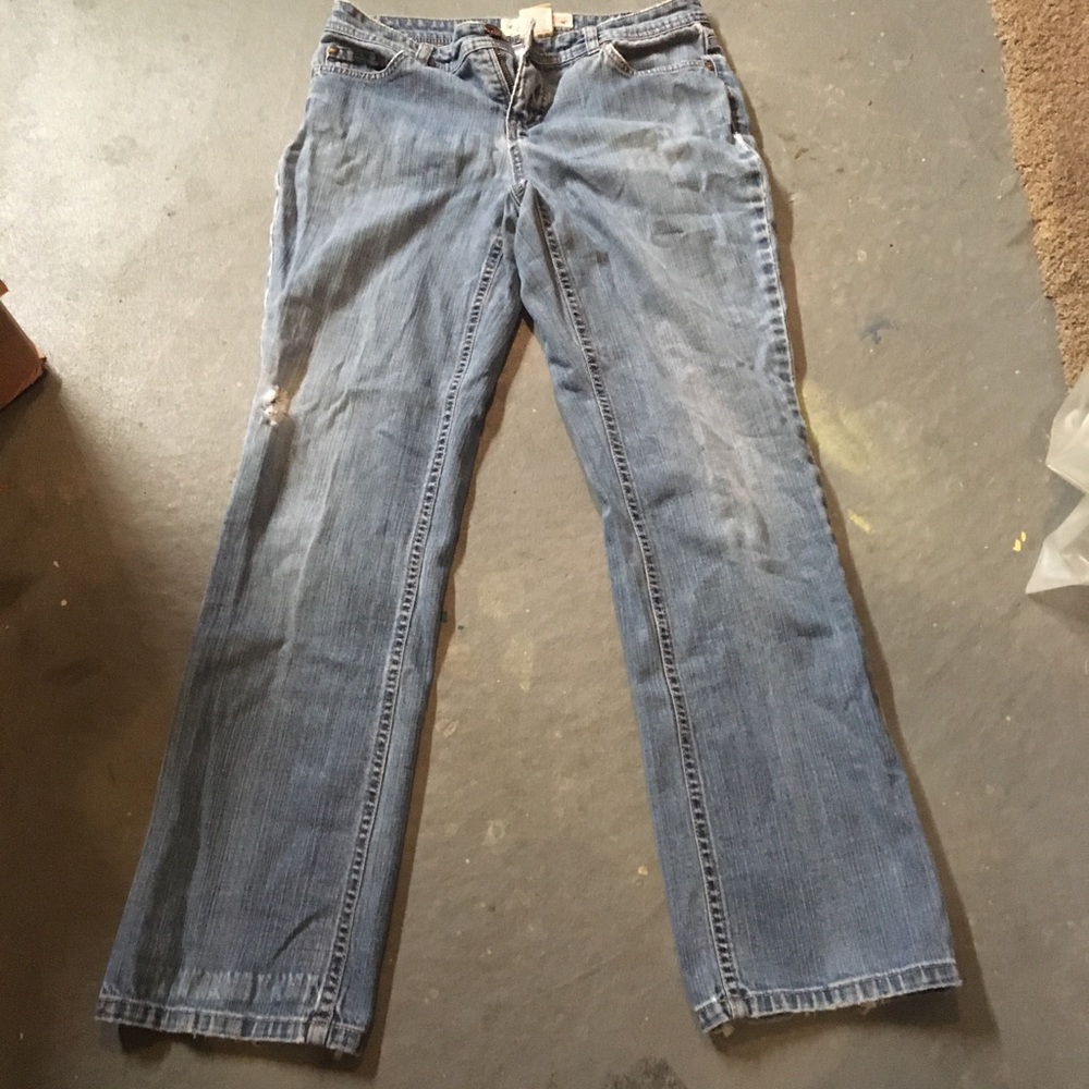 Stretch Straight Classic Jeans